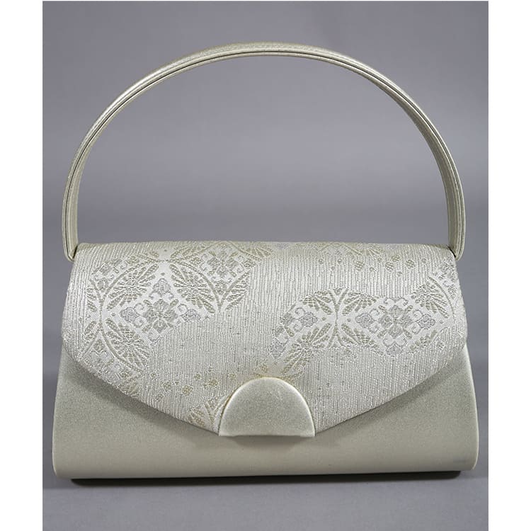 草履バッグ　シャンパンゴールド