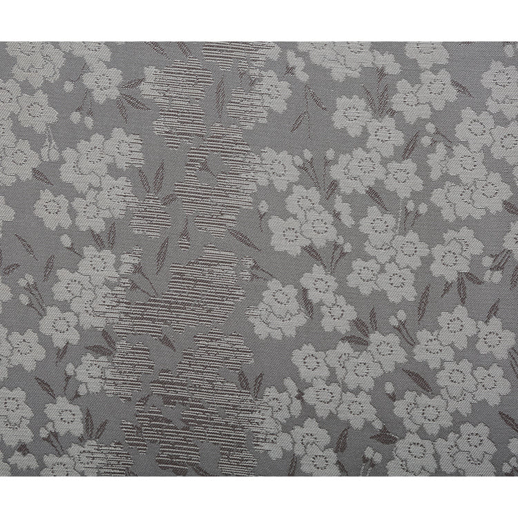 紬　桜　単衣　お召