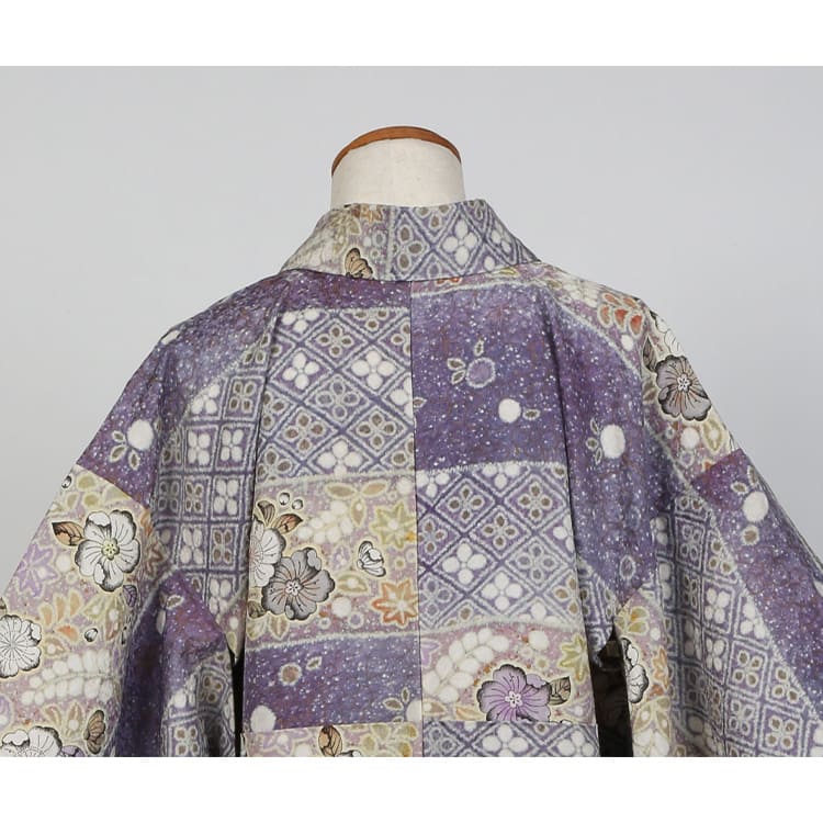 小紋　単衣　吉野一廉