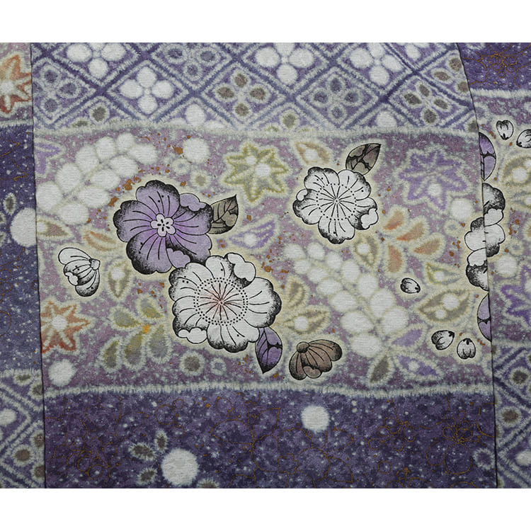 小紋　単衣　吉野一廉