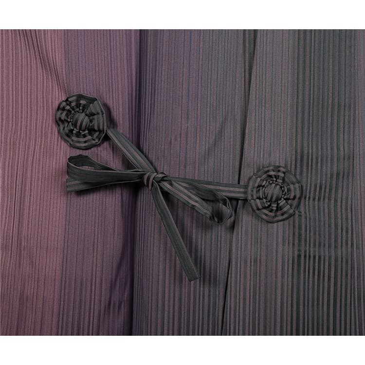 雨コート　濃淡の紫