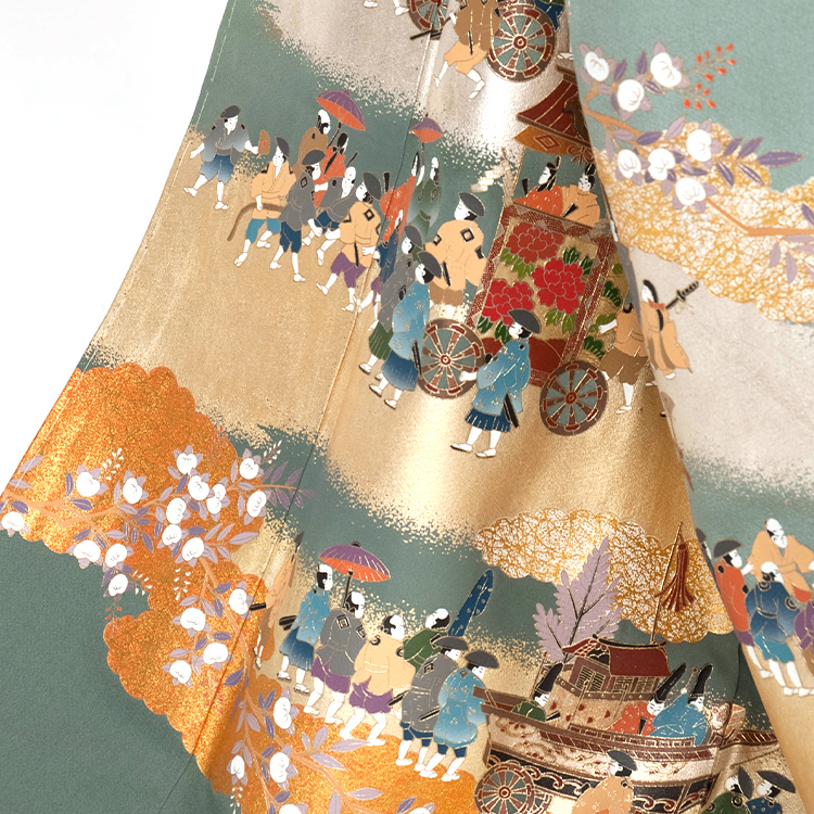 金彩祇園祭り 色留袖